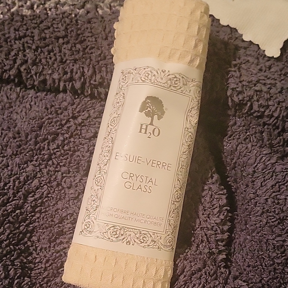 H2O Cream Kitchen Towel